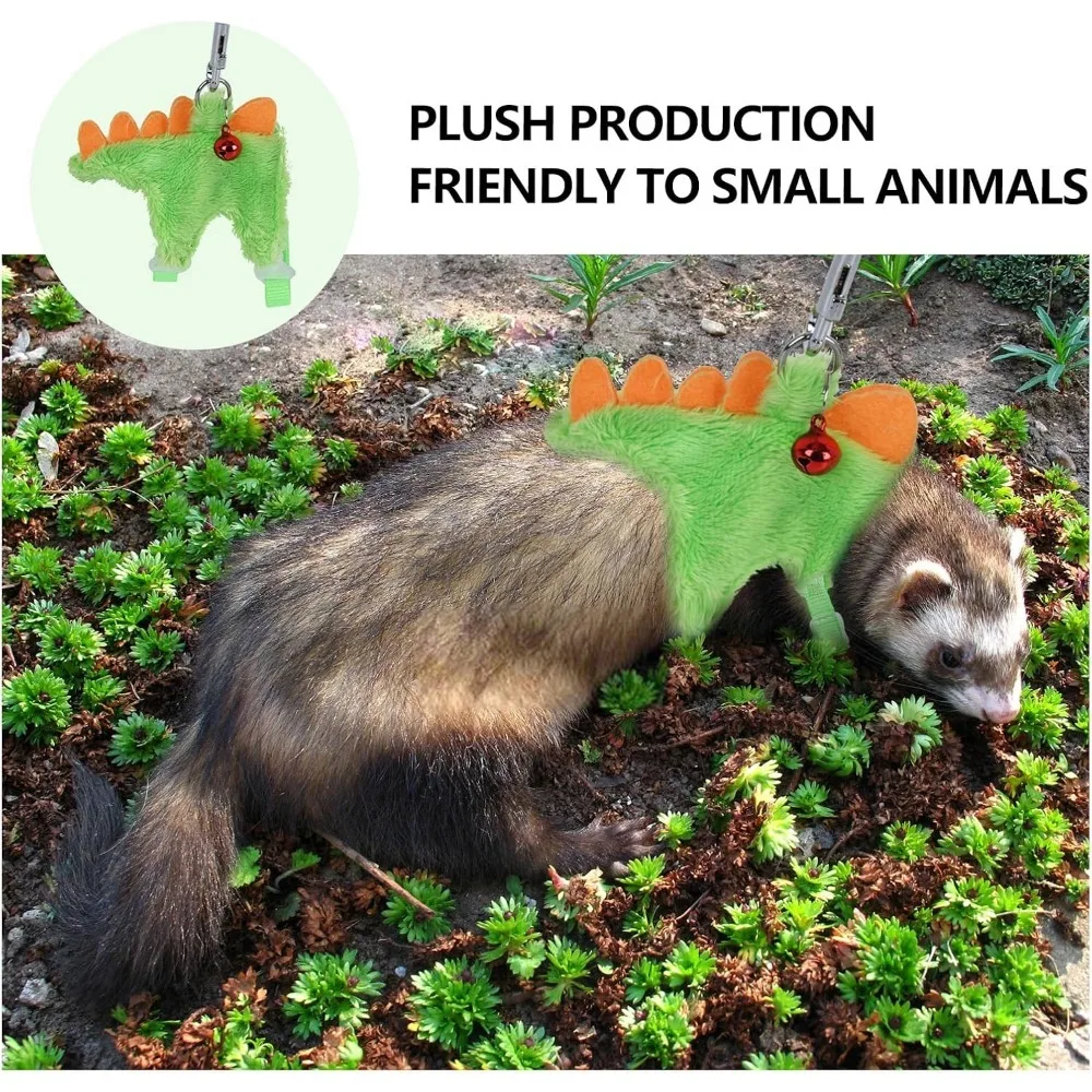 Ferret Harness and Leash Set with Safe Bell 6