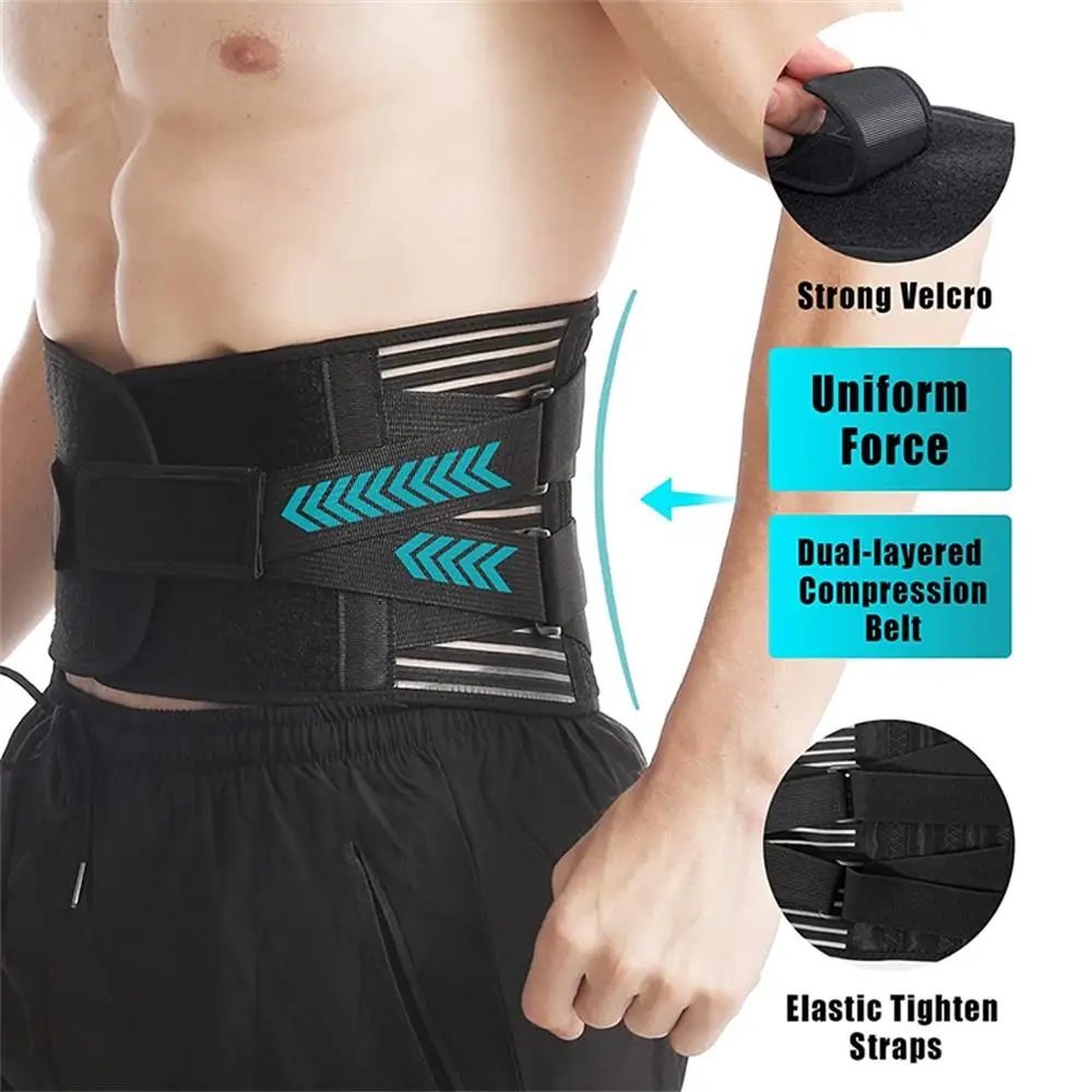 Corsé ortopédico deportivo para hombre y mujer, cinturón de soporte para la  espalda, Fajas Lumbares, ortopédicas, protección para la columna vertebral,  gimnasio en casa - AliExpress