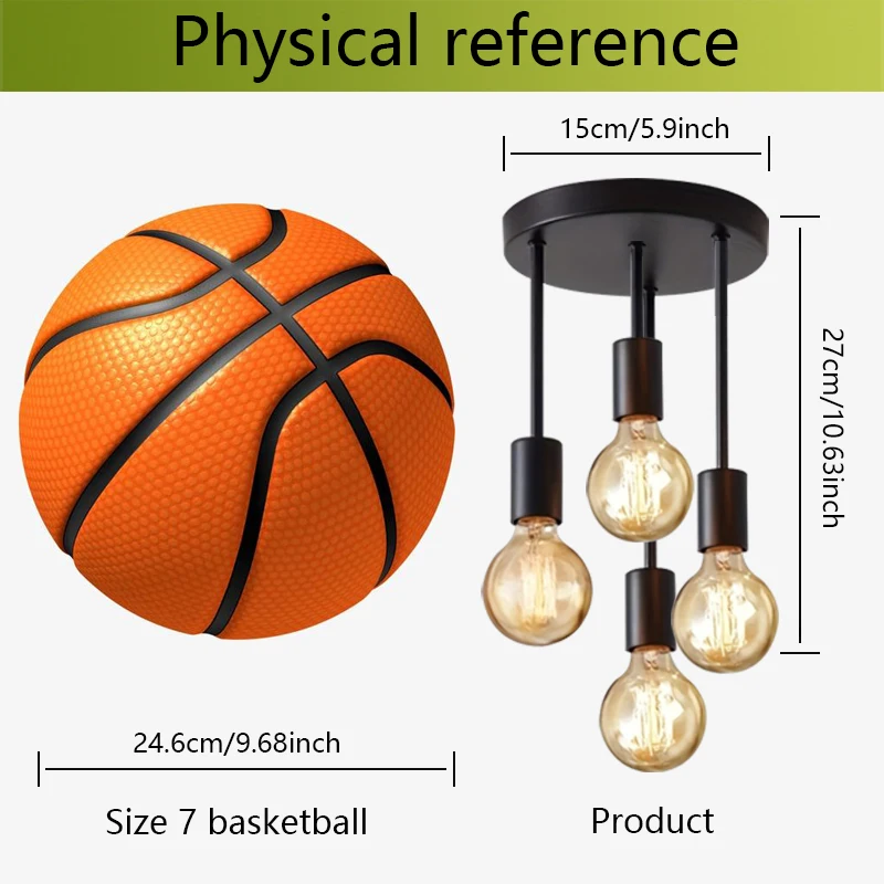 Black Modern Ceiling Light 5