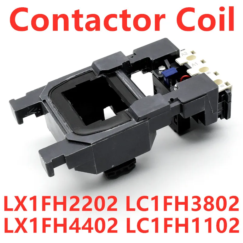 Bobina de Tensão de Controle do Contator para Lc1d300 Lc1f330 Nc2330 Cjx2 Bobina de Contator Lx1fh Lx1fh2202 Lx1fh3802 ac 220v 380v 110v 440v