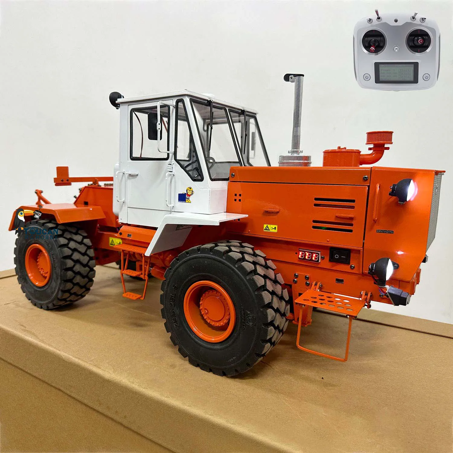 T150K112RCMetalHydraulicTractorPaintedAssembledRemoteControl