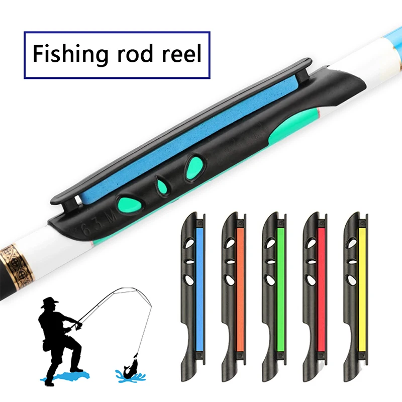 5PcsLotFishingCoilingPlateClipWindingBoardFishingLineHolder