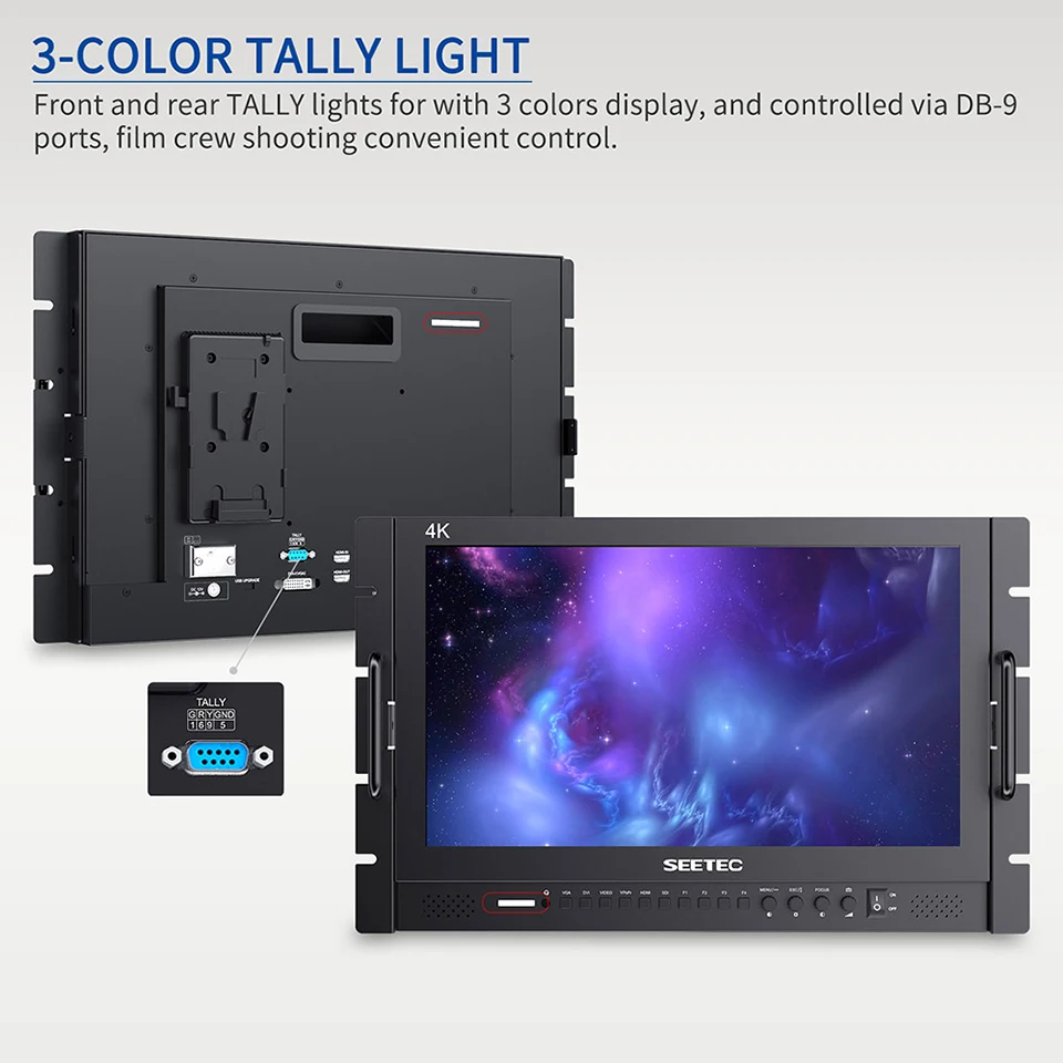 SEETEC P173-9HSD-RM 17.3 ġ 7RU  Ʈ   1920*1080 8Bit  LED Ż ǥñ