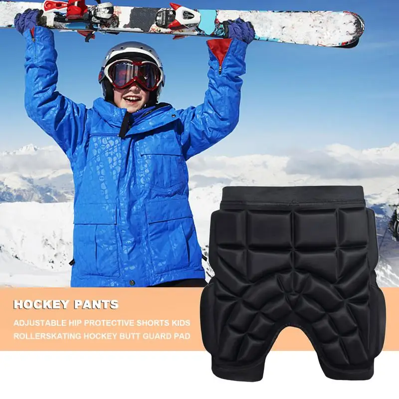 Protective Shorts Hip Protective Pads Skating Padded Protective Shorts Adjustable Protective Gear Guard Impact Pad for Cycling Roller Sports Skating Outdoor Hip Pad