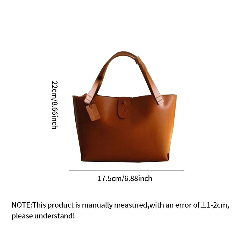 Handmade Leather Handbag Templates 5PCS for DIY