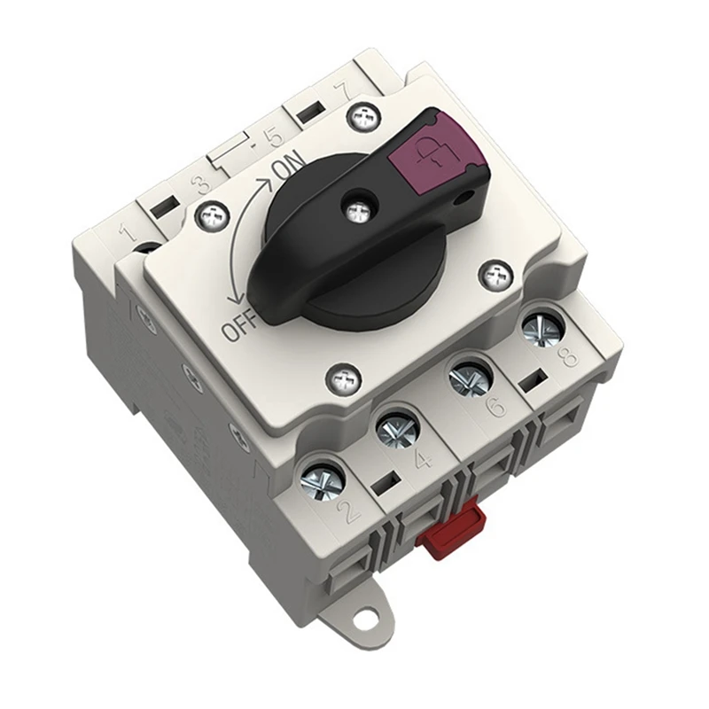 N15R-Solar Isolator Switch PV DC 1200V 32A Solar Rotating Handle Isolator Rotary Switch Disconnector For Solar Device