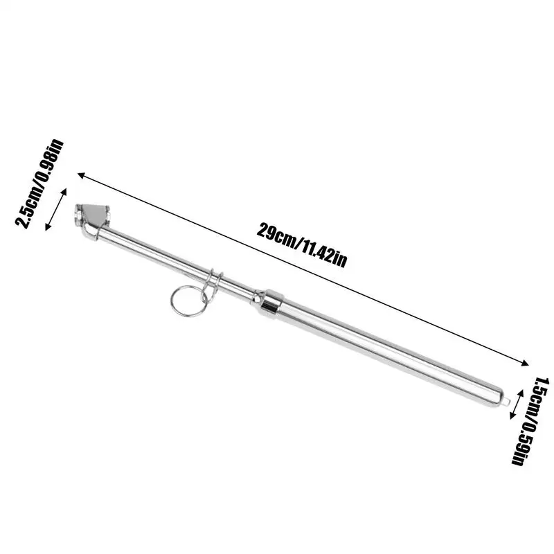 Double Head Tire Pressure Gauge Pencil Tire Pressure Gauge Heavy Duty Tyre Stress Checker Tool Auto Tire Pressure Tester Pencil