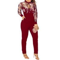 Women Jumpsuit 2023 Spring Winter Sexy Casual Elegant High Bodysuits Long Pants Femal Clothing Backless Playsuit One Piece Suit 4