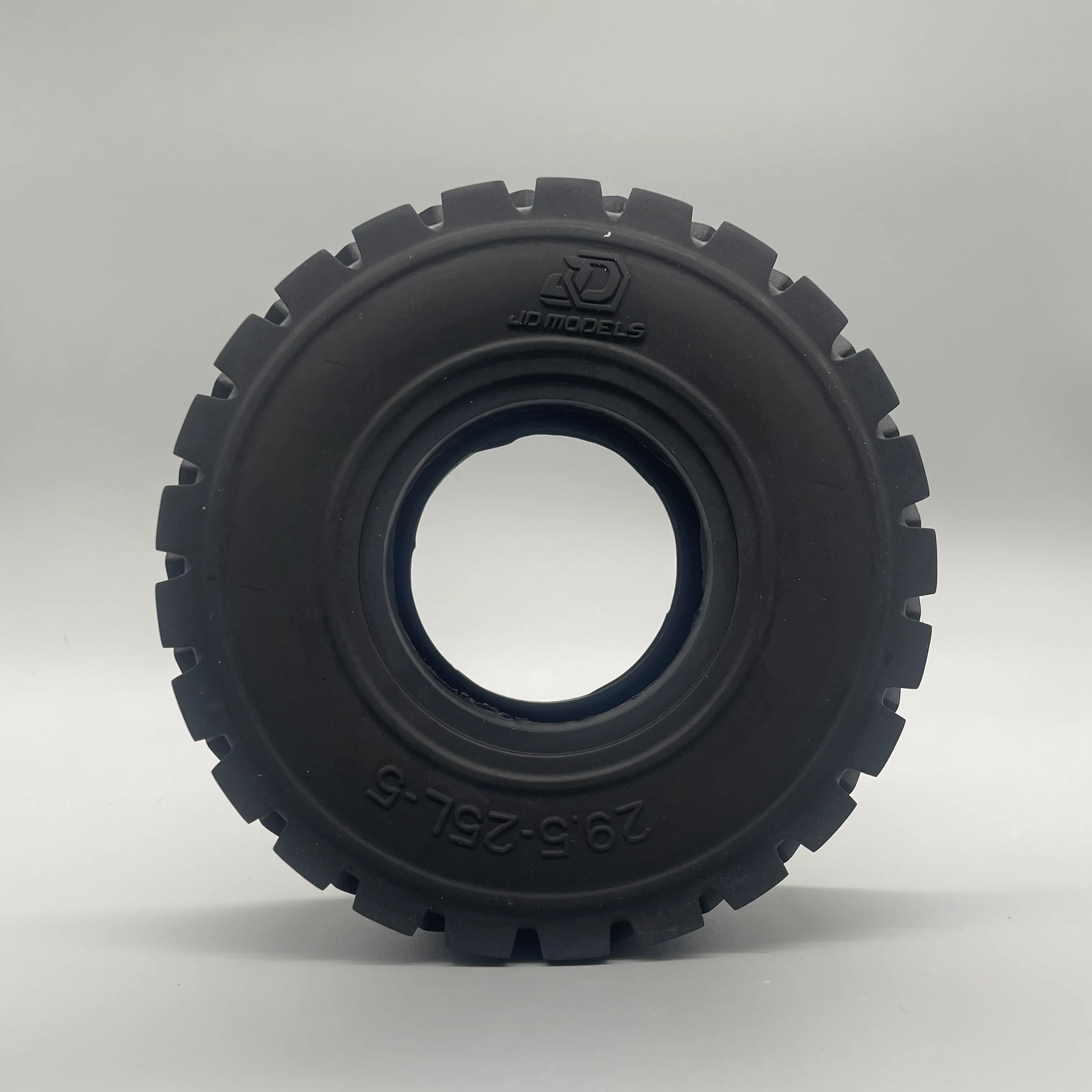 Pneus RC 137mm pour Chargeur Excavatrice Bulldozer 1/14 - Caoutchouc