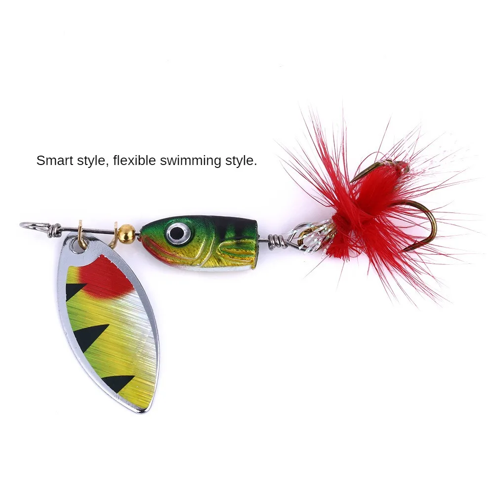 

Bionic Hard Baits Artificial Fishing Lures With Sharp Hook Swimbait Fishing Spoon Spinner Fishing Tackle Vib Spoonbait