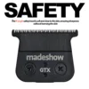 Madeshow KULILANG M5F M10 R66 R77F Original Ultra Thin Fade Blade Hair Clipper Wedge Cutter Head Trimmer Replacement Accessory 5