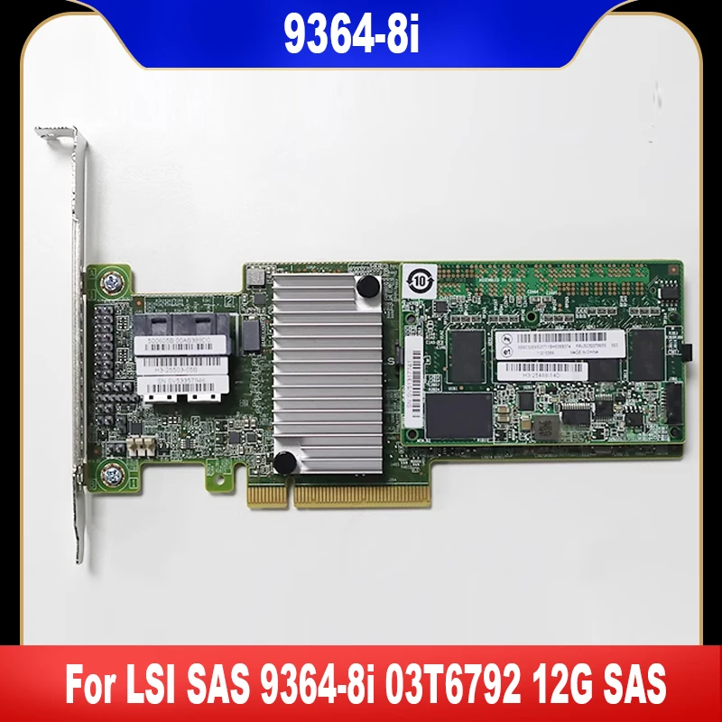 Original For LSI SAS 9364-8i 03T6792 1GB Cache 12G SAS RAID Controller ...