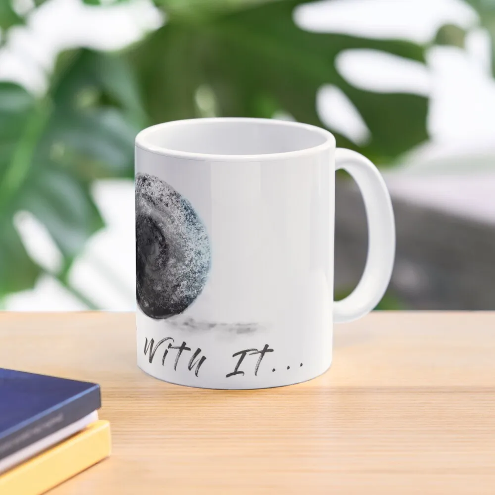 

Just roll with it dung beetle Coffee Mug Large Funnys Mug