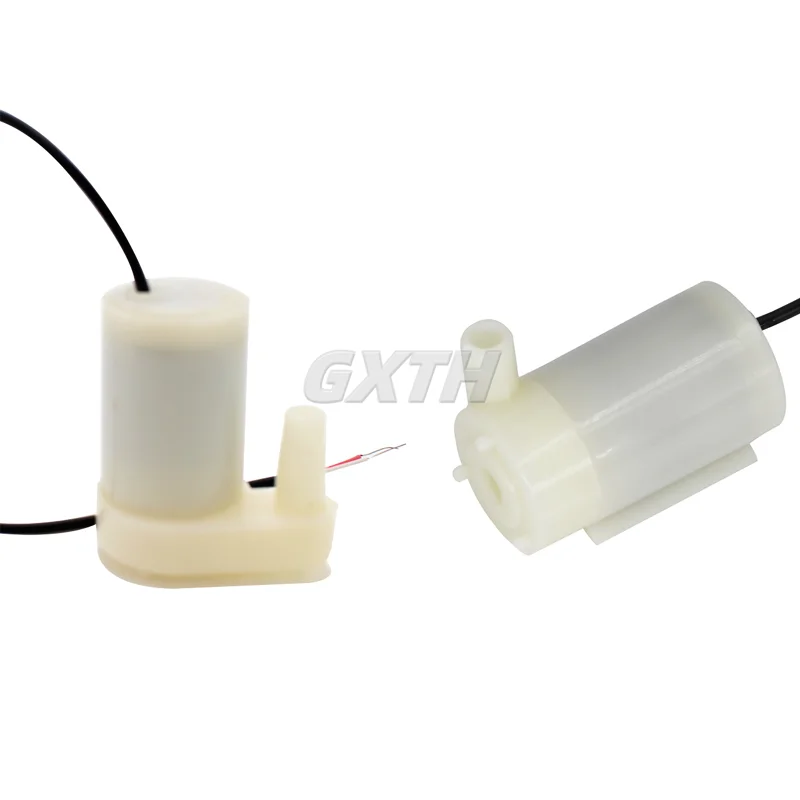 ปั๊มน้ำปั๊มน้ำจิ๋วแนวนอนและแนวตั้ง DC3-5V ปั๊มน้ำแบบจุ่มขนาดเล็กเสียงรบกวนต่ำ 1