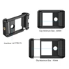 APEXEL shooting Phone Mount Holder With Cold Shoe Tripod Mount Clamp For Monocular Telephoto Phone Lens Vlog Shooting 3