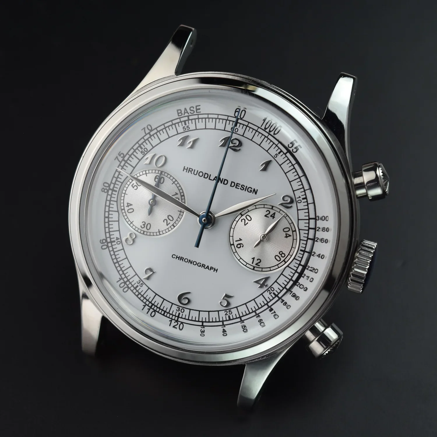 Orologio Al Quarzo Da Uomo Con Cronografo Multifunzionale Vk64 In Acciaio Inossidabile Con Zaffiro Da 38Mm Vintage