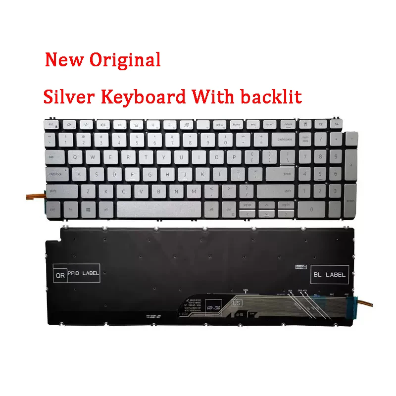 New Genuine Laptop Keyboard Compatible for DELL Latitude 3510 15