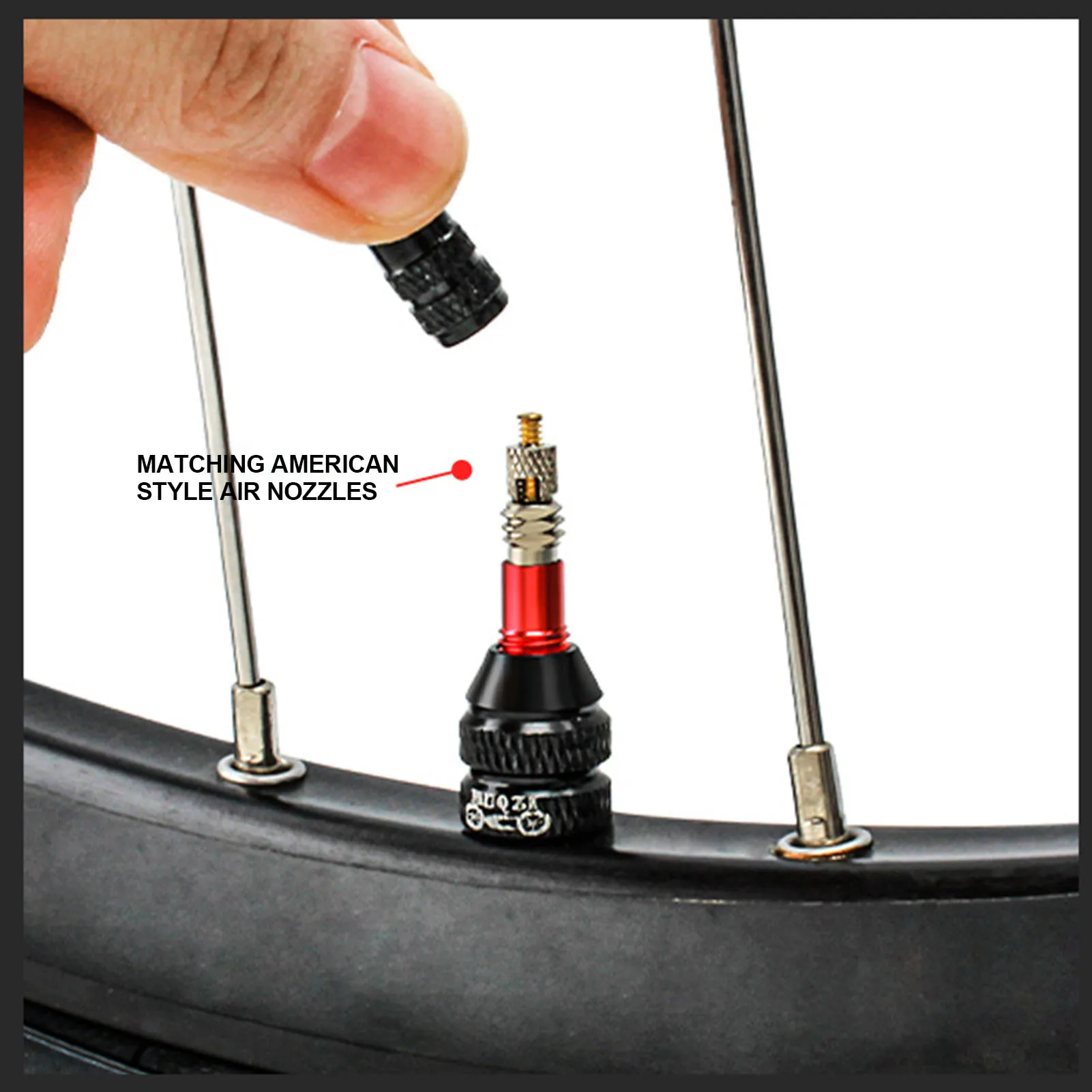 Description Picture 3 of itemMountain Bike Valve Core Remover Tool Anti-slip and Labor-saving Core Tool for Bicycles and Any Other Air Filled Tires