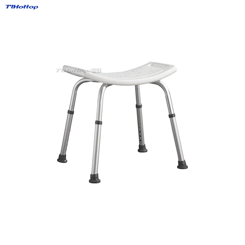 Tlhottop Adjustable Aluminium Height Bath and Shower Seat Shower Bench Bathroom Safety Shower ChairTub Bench Chair YJ-2051B 5