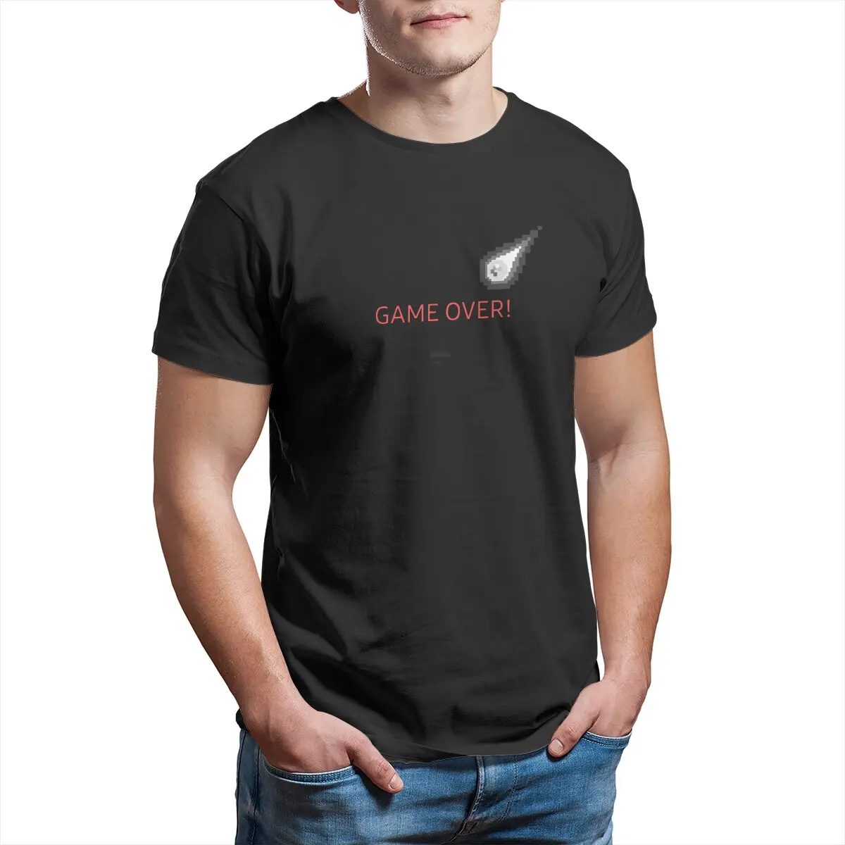 Game Over - Chrome Dino Game T-Shirt - The Shirt List