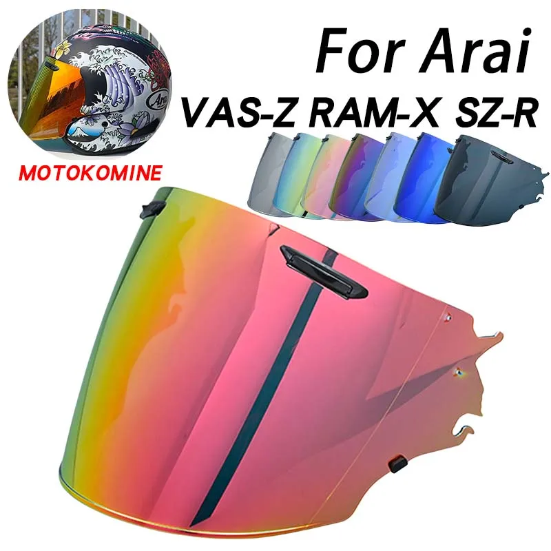 Helmvisier für VAS-Z, VAS Z, RAM-X, RAM X, VZ-RAM, VZ RAM, SZ-R, VAS SZ R, VAS SZ-R EVO, SZ R EVO – Windschutzscheiben-Glaslinse – Detail 1