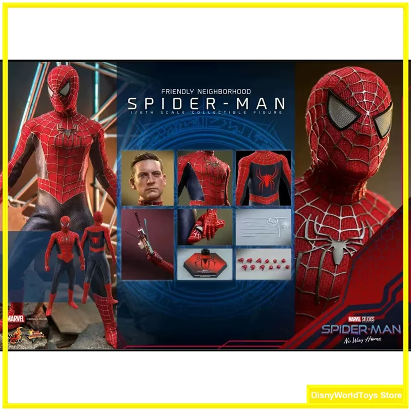 

100% оригинальные игрушки HOTTOYS HT 1/6 MMS661, мужской солдат, Человек-паук, без дороги, дом, Tobey Maguire в наличии, Аниме фигурки, модели игрушек