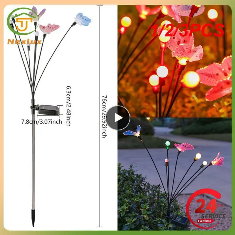 

1/2/3 шт., фонари на солнечной батарее