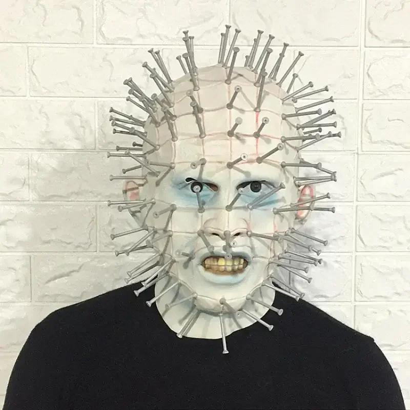 

Страшная маска Hellraiser для мужчин, карнавальные аксессуары для косплея