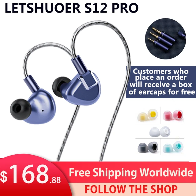 Letshuoer s12 pro | shuoer s12磁気ワイドドライバーiem Hi-fi