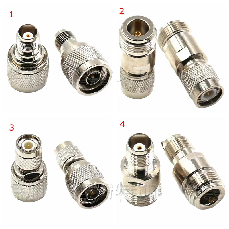 Macho Fêmea para Tnc Macho Fêmea em Linha Reta Conector Adaptador L16 n para Tnc Macho Fêmea Coaxial Alta Quanlity Bronze Niquelado L16 n