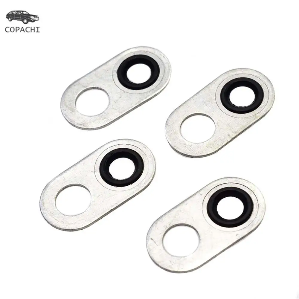 4pcs Car Parts Steam Vent Tube Coolant Bypass Pipe Seal Gaskets 12551933 New Fits For LS1 LS6 LS2 5.3 Auto Cooling System