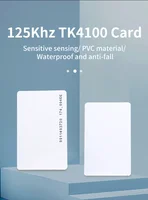 10pcs Access Control Card RFID Card 125KHz EM4100 TK4100 Smart Proximity Card RFID Tag Key for Access control Key Free Shipping 2