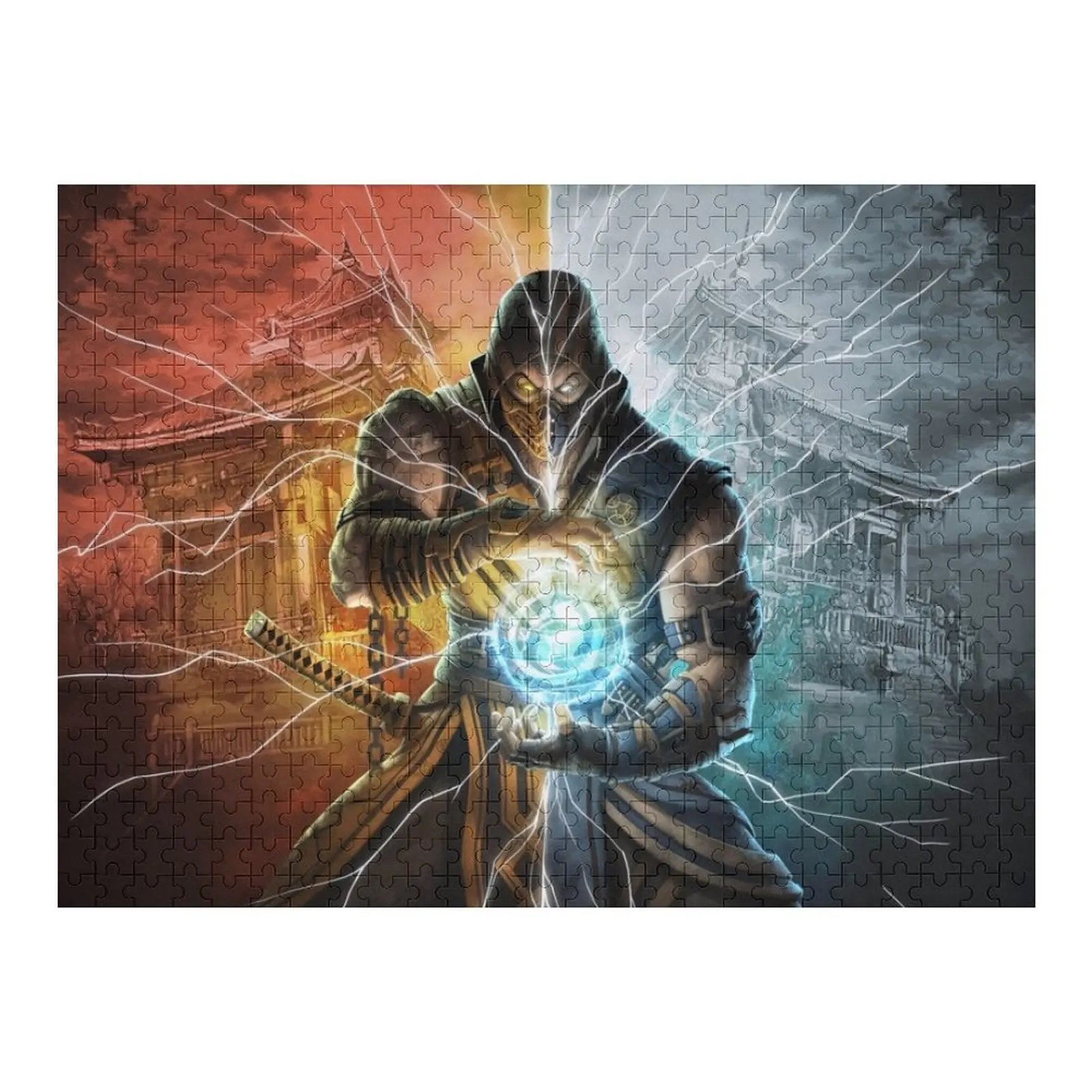 

Mortal Kombat 2 Worlds Jigsaw Puzzle Picture Puzzle Wooden Animal Puzzle