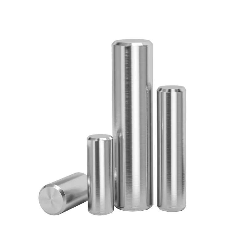 1000PCS M1 M1.2 M1.4 M1.5 M2 M2.5 M3 M5 Cylindrical Pin Locating Dowel 304 Stainless Steel Fixed Shaft Solid Rod GB119 3-30MM