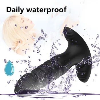 Telescopic Dildo Vibrator for Men Butt Plug Anal Toy App Control Male Prostate Massager Prostate Stimulator Gay Adult18 Sex Toys 6