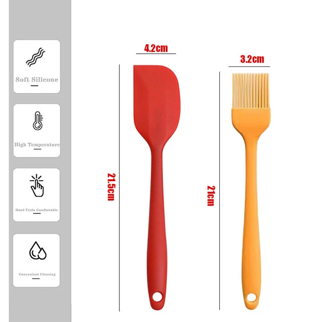Silicone Basting Pastry Brushes  Silicone Kitchen Accessories - Diy Cake  Baking - Aliexpress