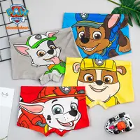 4 pièces/lot 100% véritable Paw Patrol garçons sous-vêtements coton enfants culottes dessin animé enfants caleçons respirant slips pour garçon 1