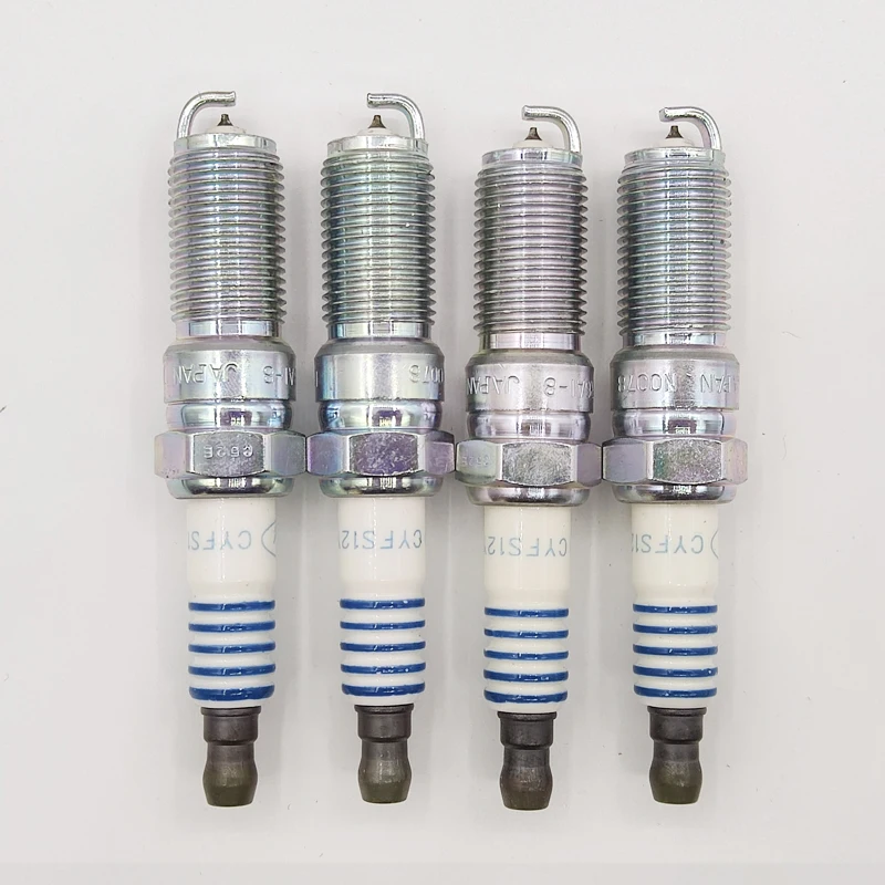 4pcs lot sp 537 cyfs12y2 ltr6ai 8 iridium spark plug for ford mustang
