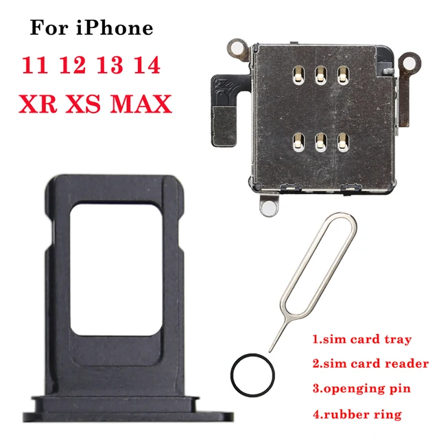 1set SIM Card Tray Holder Slot SIM Card Reader Flex Cable For