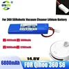 14.8V 12800mAh Battery Pack for Qihoo .360 S6 .Robotic Vacuum Cleaner Spare Parts Accessories Replacement Batteries. 1