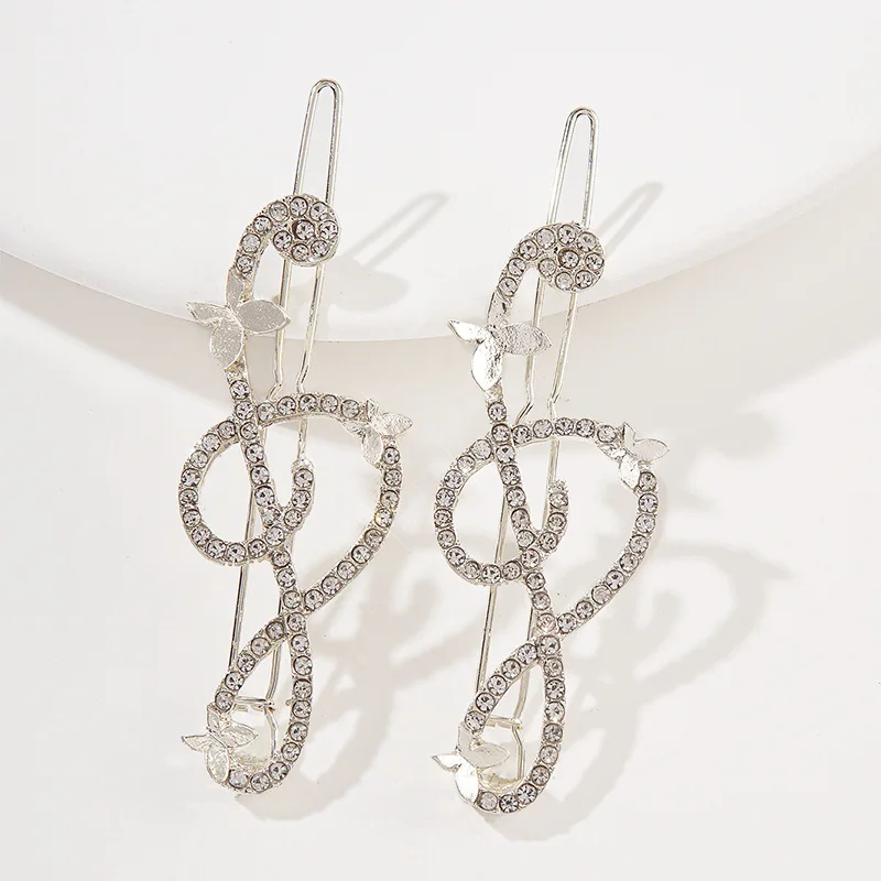 

Elegant Hair Claws with Rhinestone Inlay for Women's Hair Styling Beautiful Hair Accessories Decoration