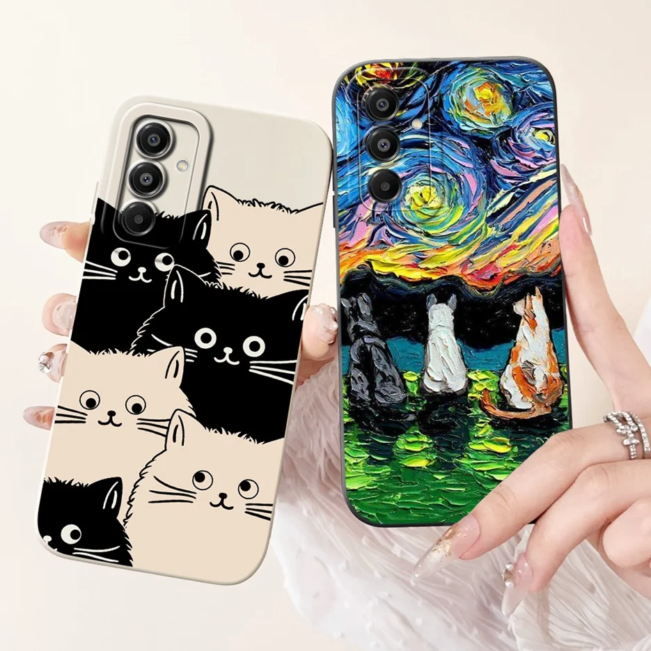 Cute Cat Dinosaur Cartoon Soft TPU Phone Case Cover