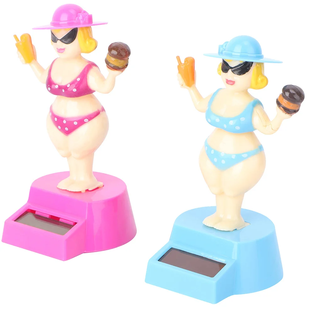 

2pcs Home Office Female Decor Car Female Statue Decoration Dashboard ornament