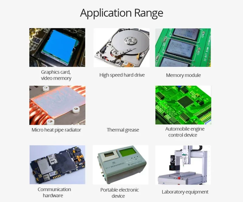 1.93W/m-k 10g/20g Silicone Thermal Paste Heat Transfer Grease Heat Sink CPU GPU Chipset Notebook Computer Cooling Syringe