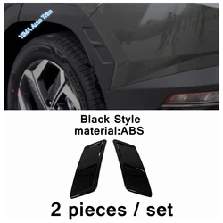 Premium ABS Car Body Wheel Side Cover Trim - Front & Rear for Hyundai Tucson - Stylish Modification Accessories (Model 1)
