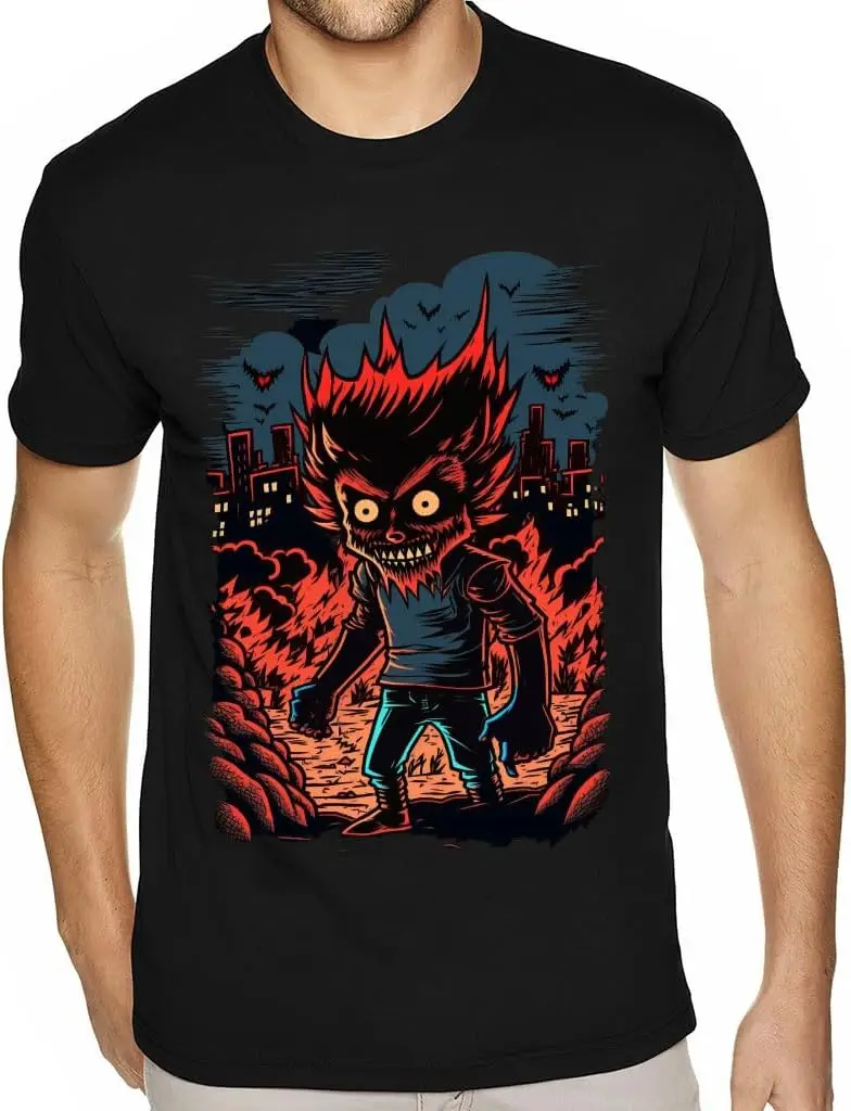 

Funny Werewolf Sueded T-Shirt