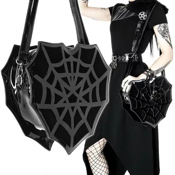 Spider Web Heart Shoulder Bag 4