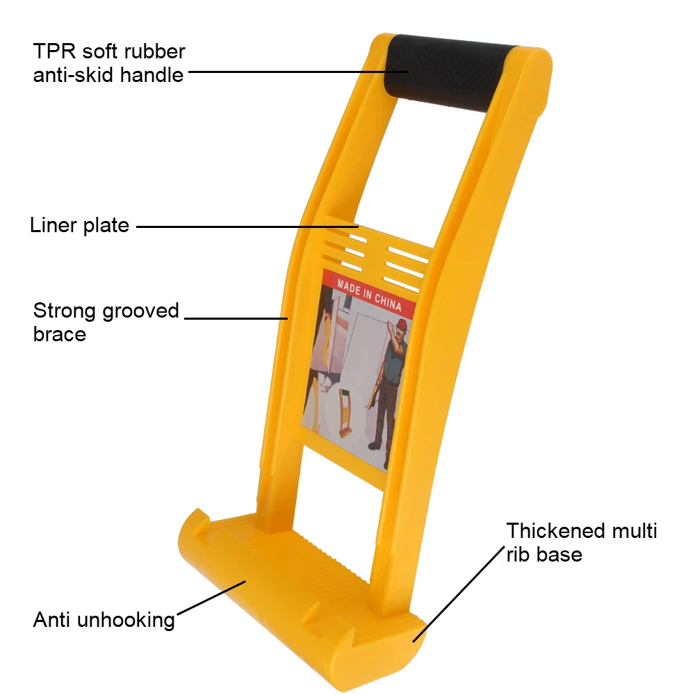 Panel carrier Load Tool Wooden Board Extractor Panel Carrier Plier Giant Panel Carrier 80kg Carry Tile Tools Marble Plasterboard Load Lifter