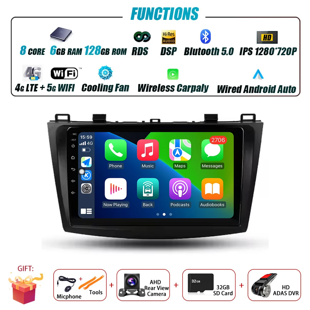 C 6G 128G CAM DVR