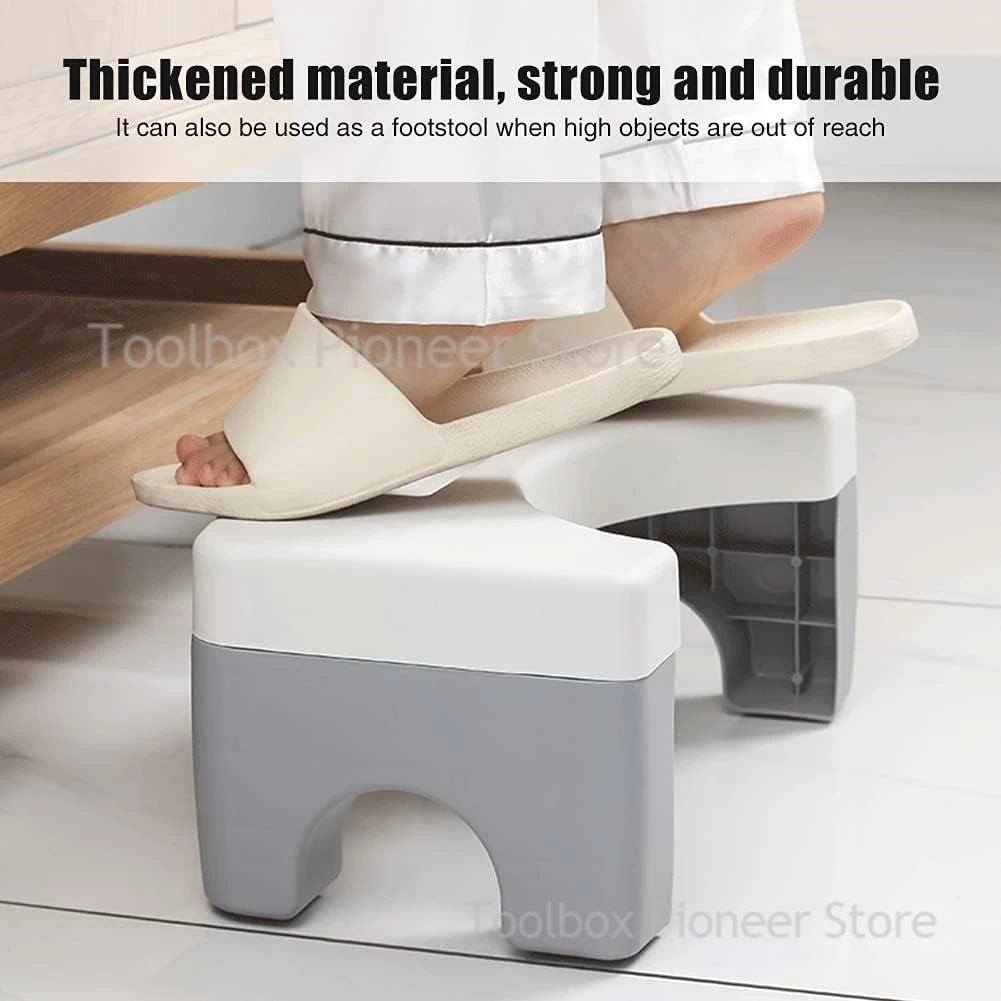 Kid Step Stools For Children Toilet Footrest Stool Bathroom Non Slip Scaffolding Footrest Stool Living Room Bathroom Furniture toilet seat stool